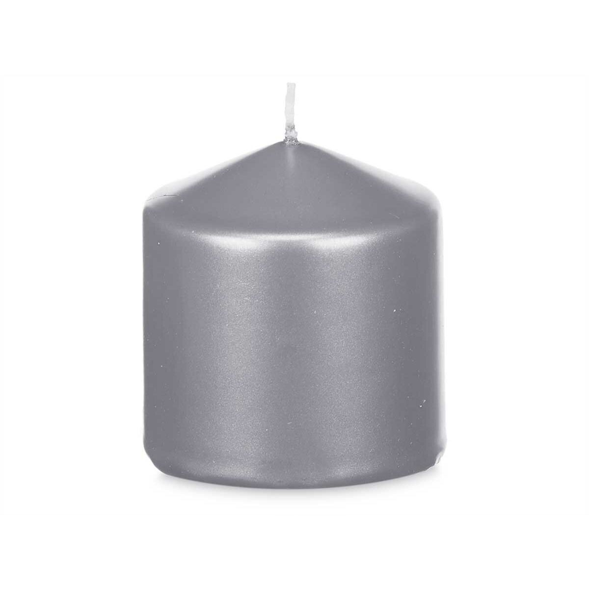 Ljus Acorde Silvrig 7 x 7,5 x 7 cm (24 antal) - 3