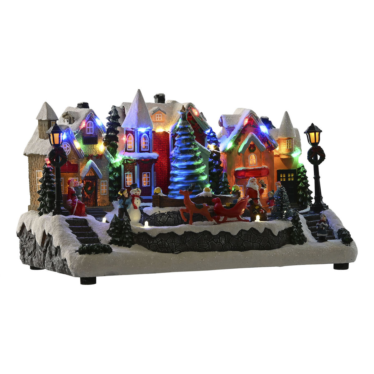 Julgranskula Home ESPRIT Multicolour Musik 32 X 18,5 X 19 cm - 4