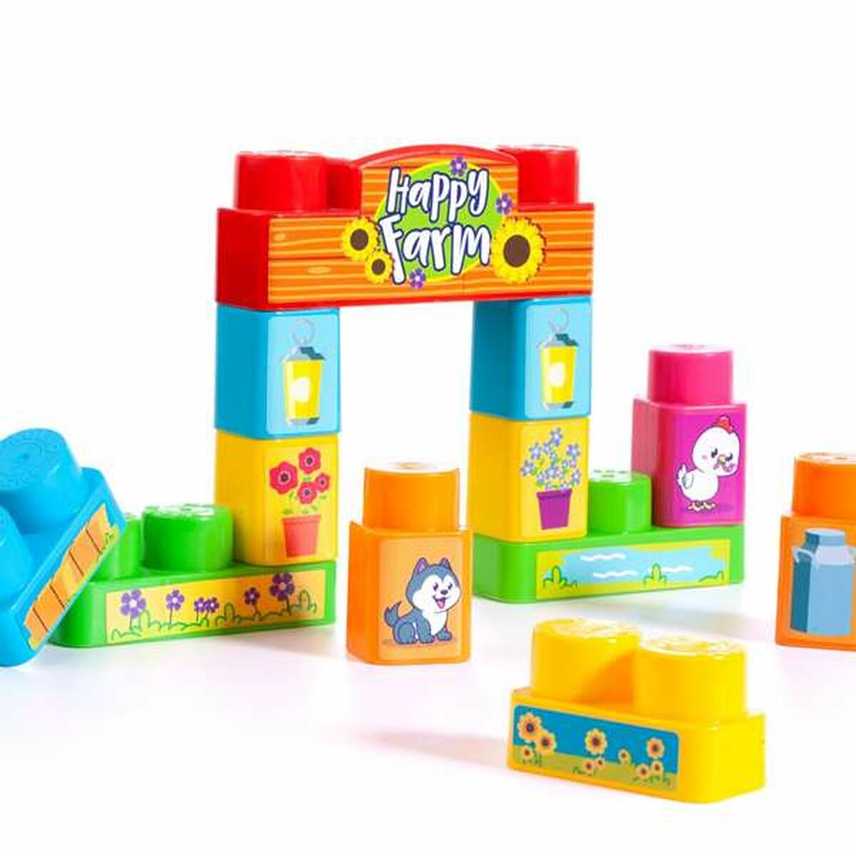 Playset Moltó Ljud Bondgård 38 Delar - 13