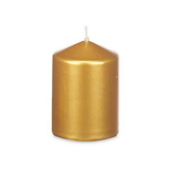Ljus Acorde 92534 Gyllene 7 x 10 x 7 cm (24 antal)