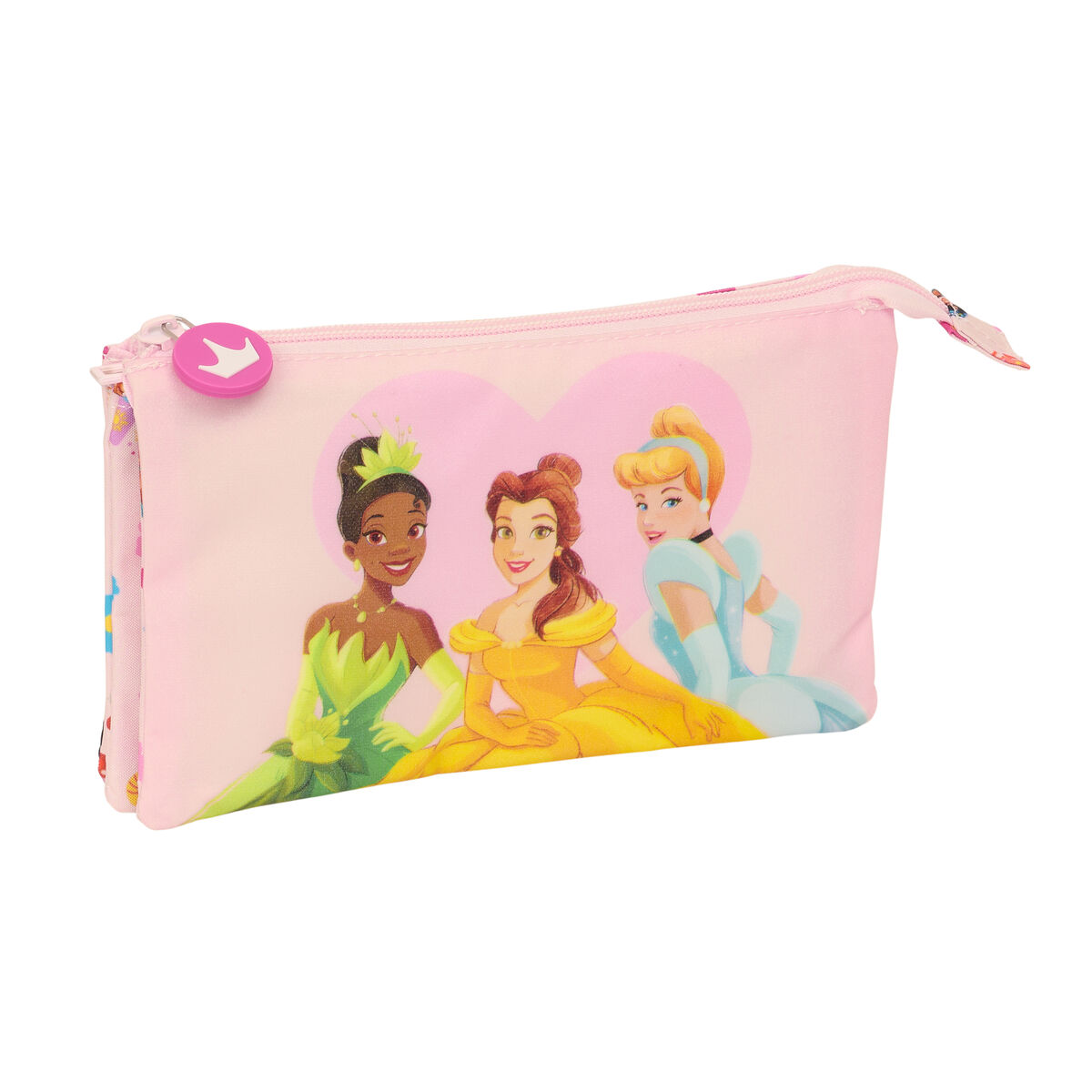 Dubbel bär-allt Princesses Disney Summer adventures Rosa 22 x 12 x 3 cm