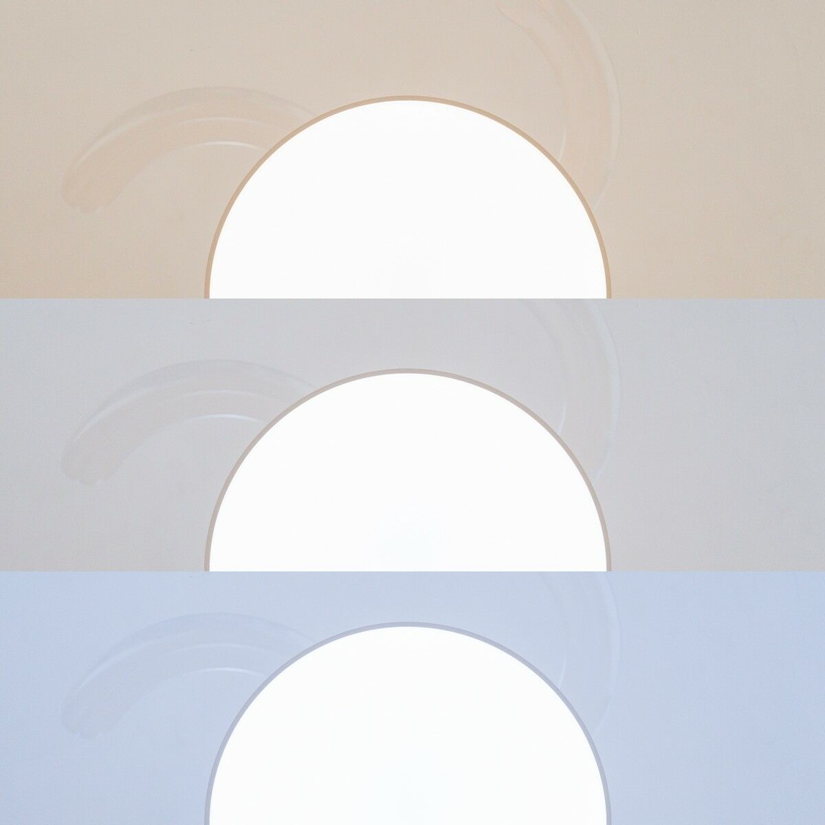 Takfläkt med LED, högtalare och 4 infällbara blad Notefan InnovaGoods Vit 36 W Ø49,5-104 cm - 6