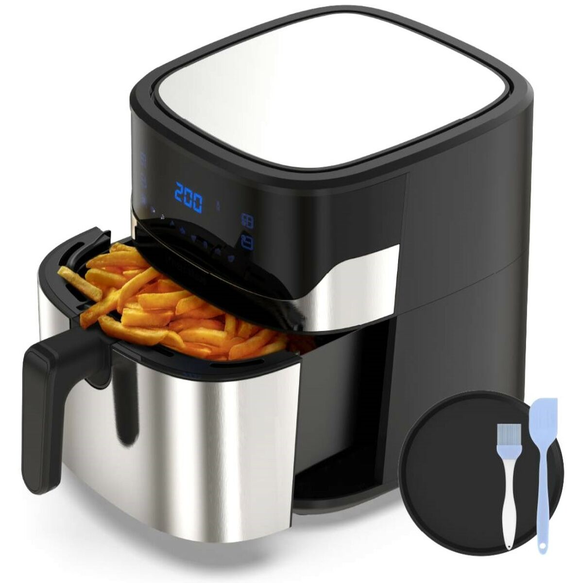 Luftfritös Universal Blue Stål 6,5 L