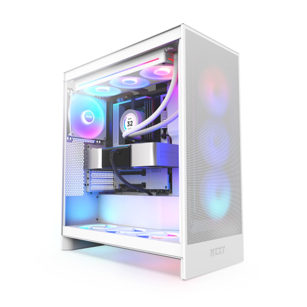 ATX Semitorn NZXT CM-H72FW-R1 Vit