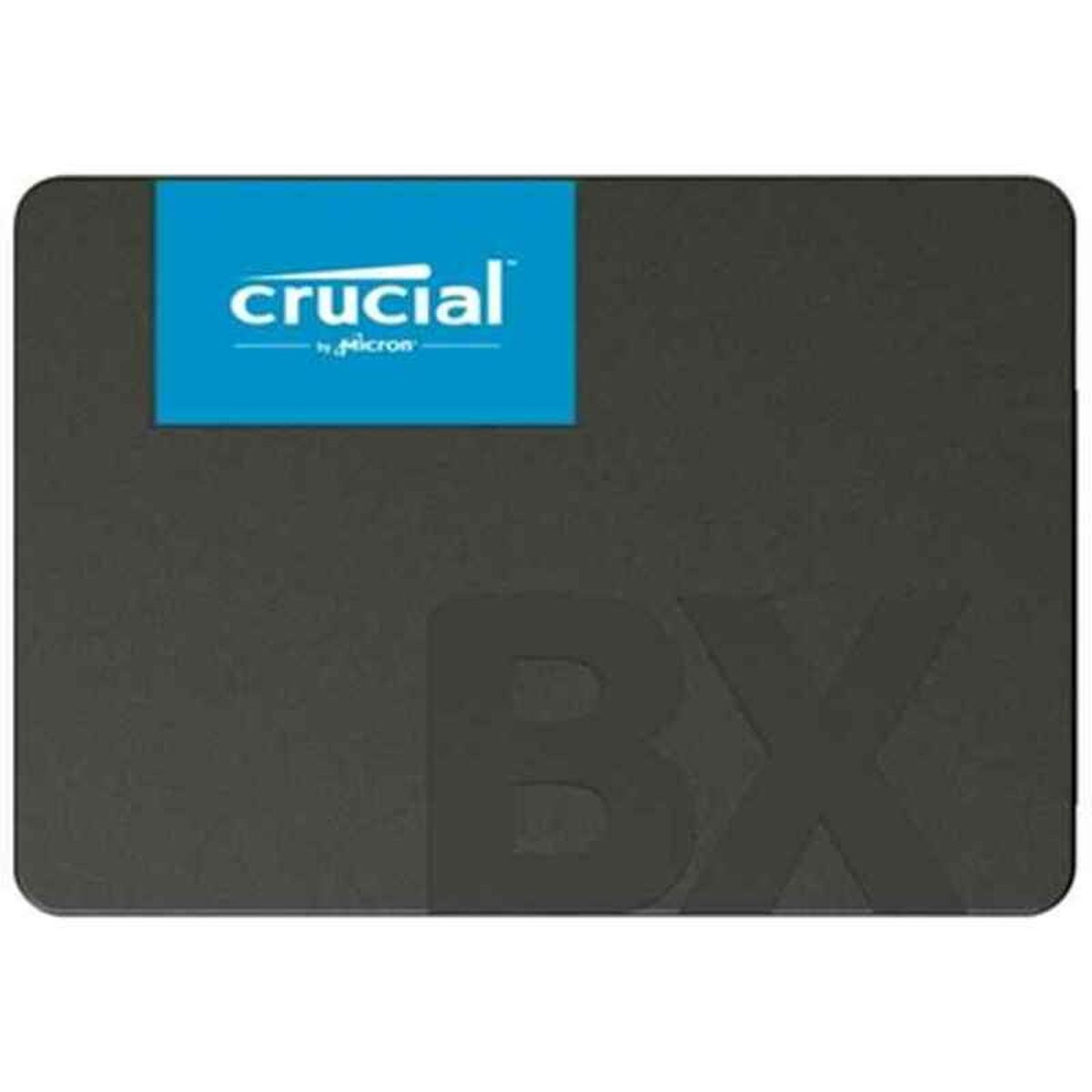 Extern Hårddisk Crucial CT2000BX500SSD1 2 TB SSD Svart Silvrig