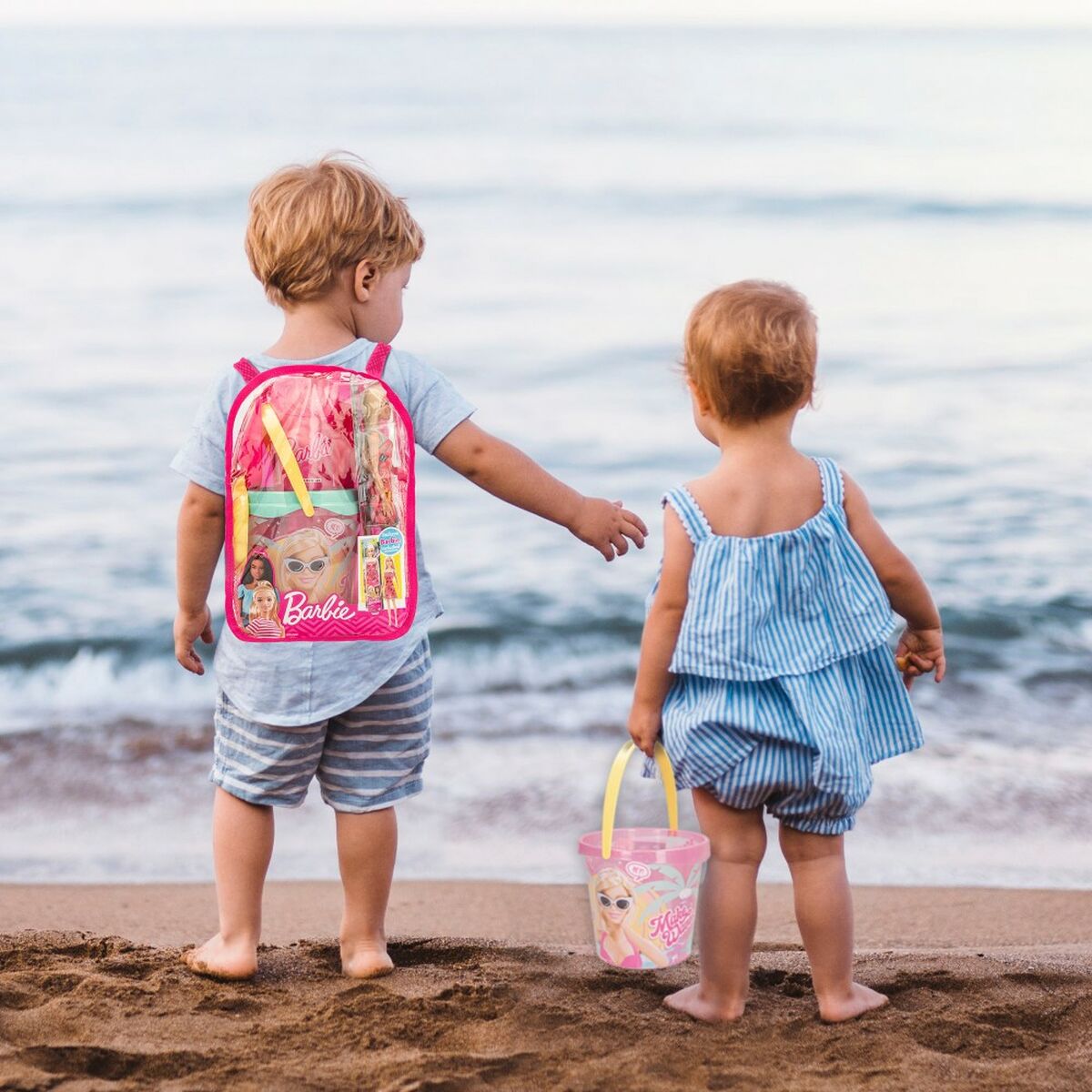 Strandleksaker set Barbie 8 Delar Ø 18 cm - 2
