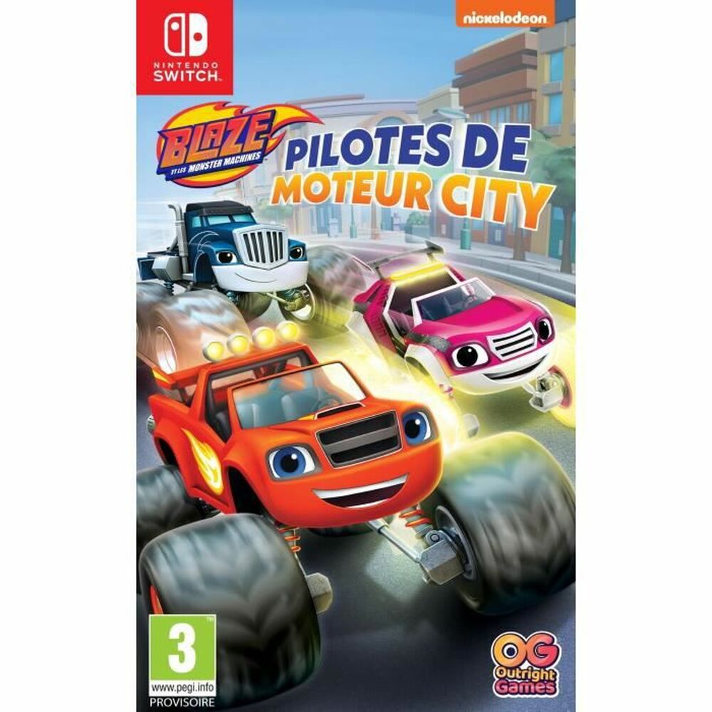 TV-spel för Switch Outright Games Blaze and the Monster Machines (FR)