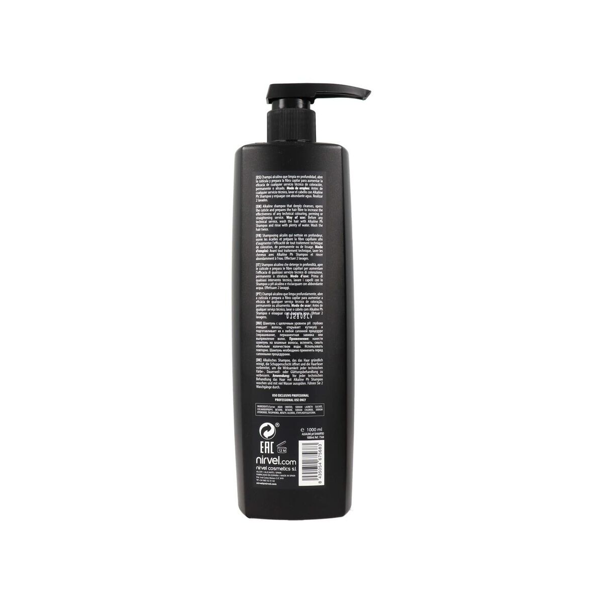 Schampo Nirvel Basic Alkaline Ph 1 L - 2