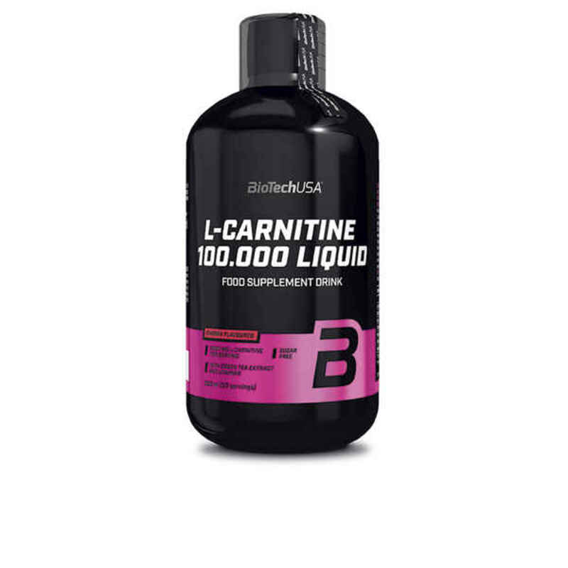 Kosttillskott Biotech USA Carnitine Liquid Cerise L-karnitin (500 ml) - 2
