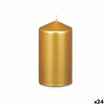 Ljus Acorde Gyllene 7 x 13 x 7 cm (24 antal)