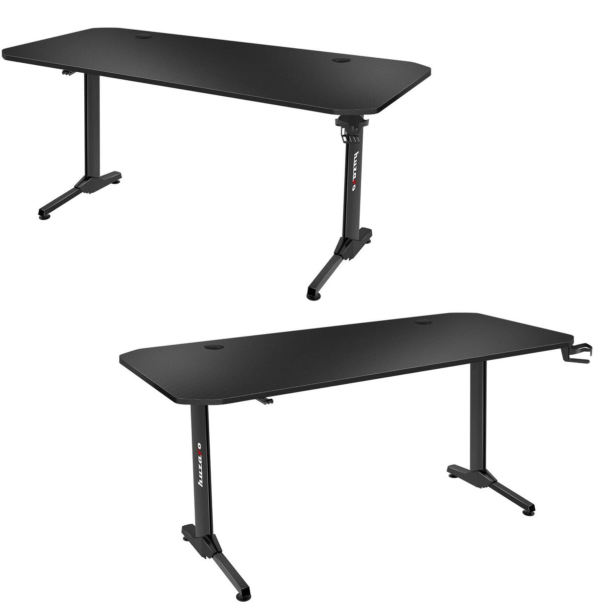 Skrivbord Gaming Huzaro HZ-Hero 4.7 Svart Trä MDF 160 x 75 cm - 3