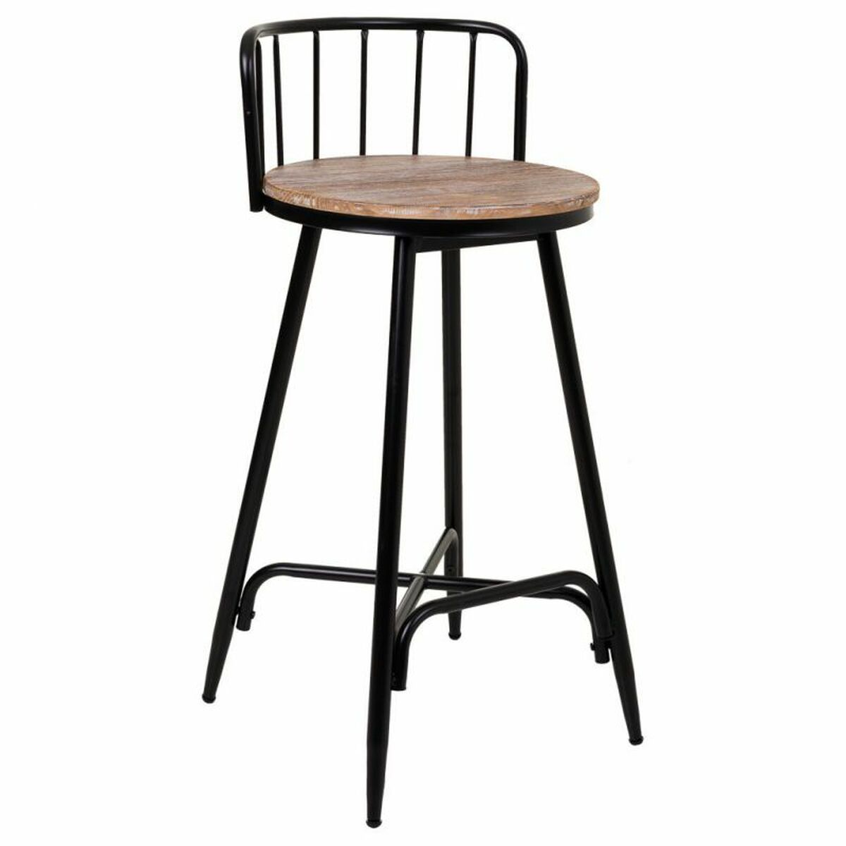 Sittpall Alexandra House Living Brun Järn Granträ 41 x 88 x 41 cm