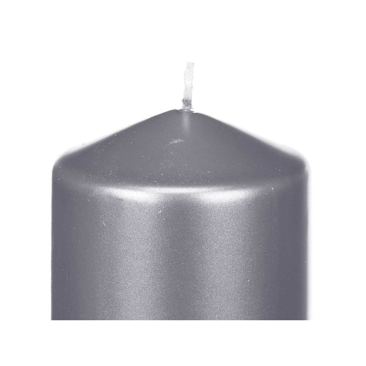 Ljus Acorde Silvrig 7 x 13 x 7 cm (24 antal) - 2