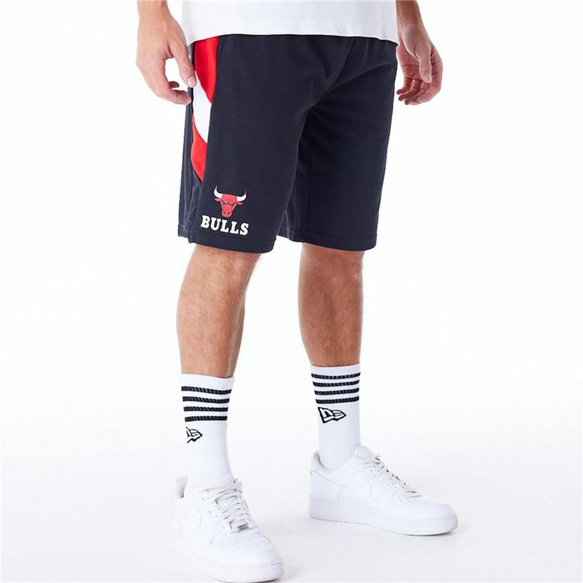 Träningsshorts New Era NBA Chicago Bulls Svart