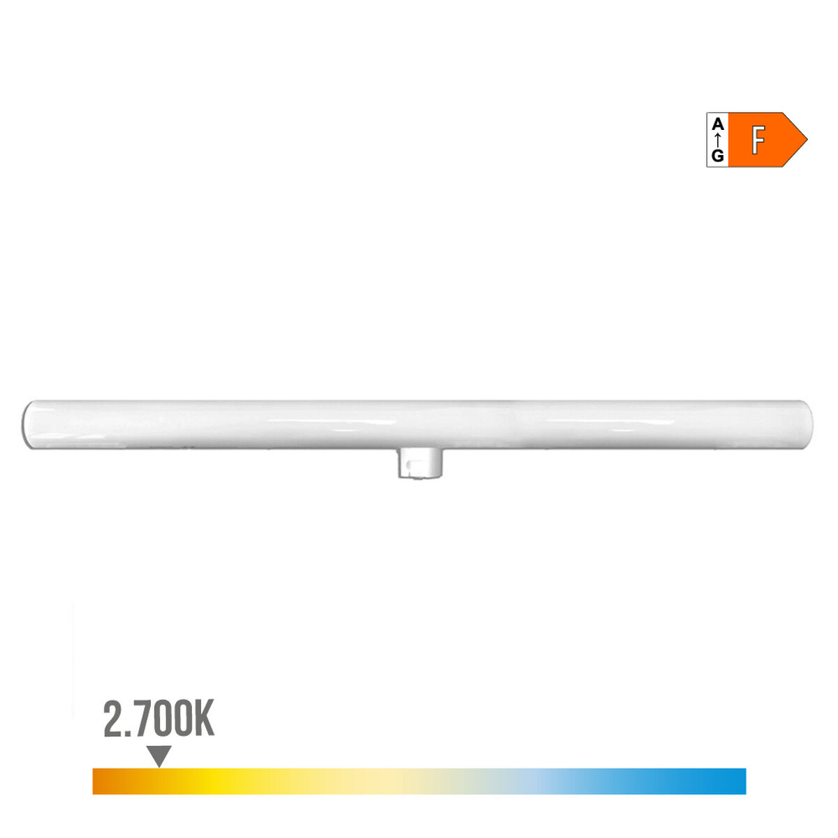 LED Tub EDM 98806 Linestra F 60 W 9 W S14D 700 lm Ø 3 x 50 cm (2700 K) - 10