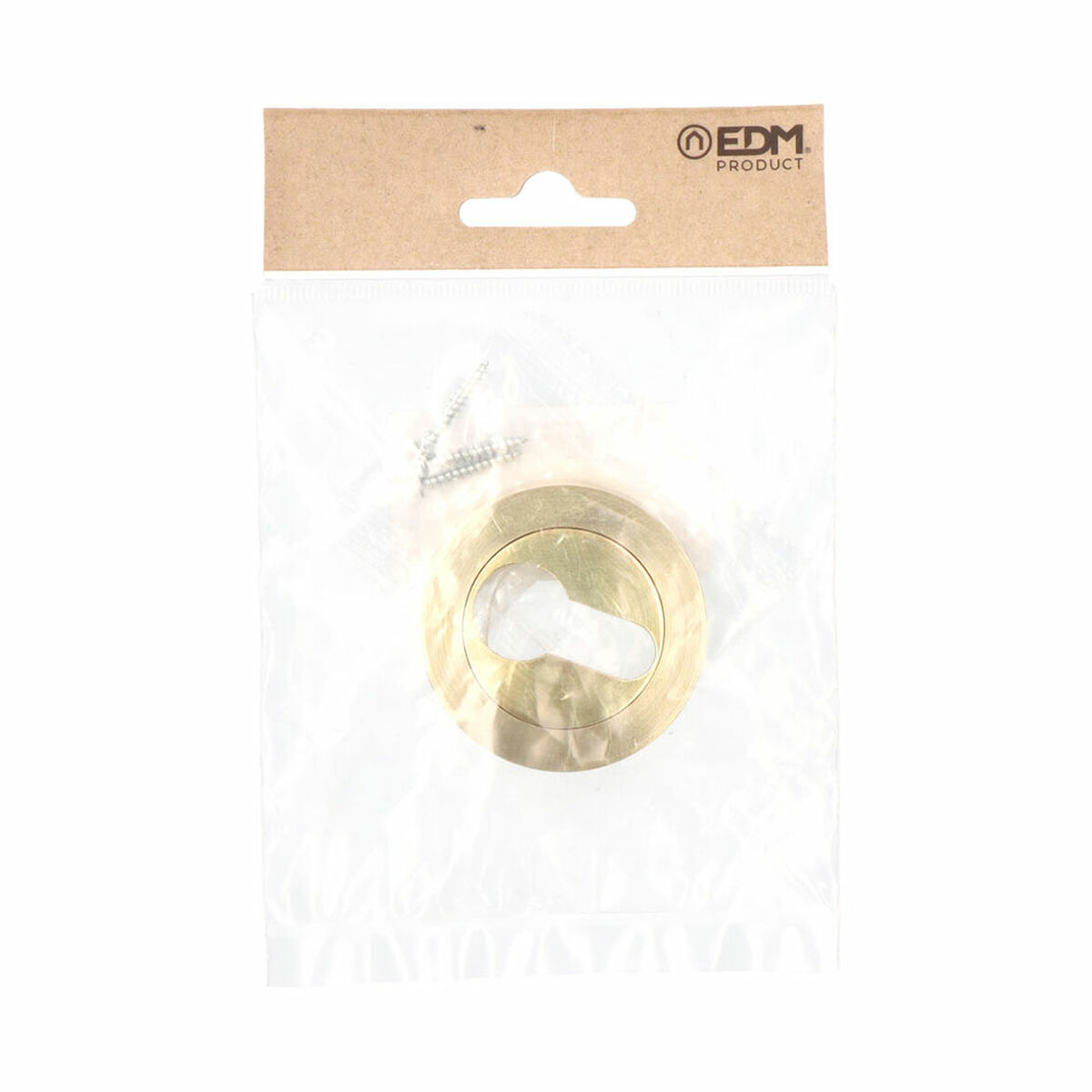 Nyckelhål EDM 85447 Pera 707 Aluminium Satinfinish Ø 50 x 10 mm - 4