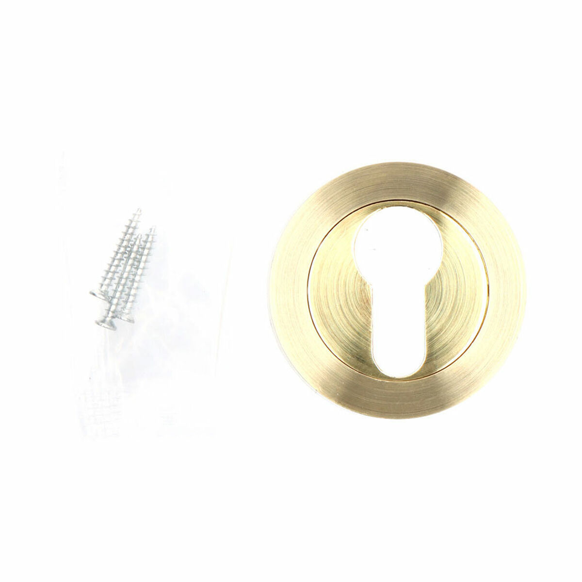 Nyckelhål EDM 85447 Pera 707 Aluminium Satinfinish Ø 50 x 10 mm - 5