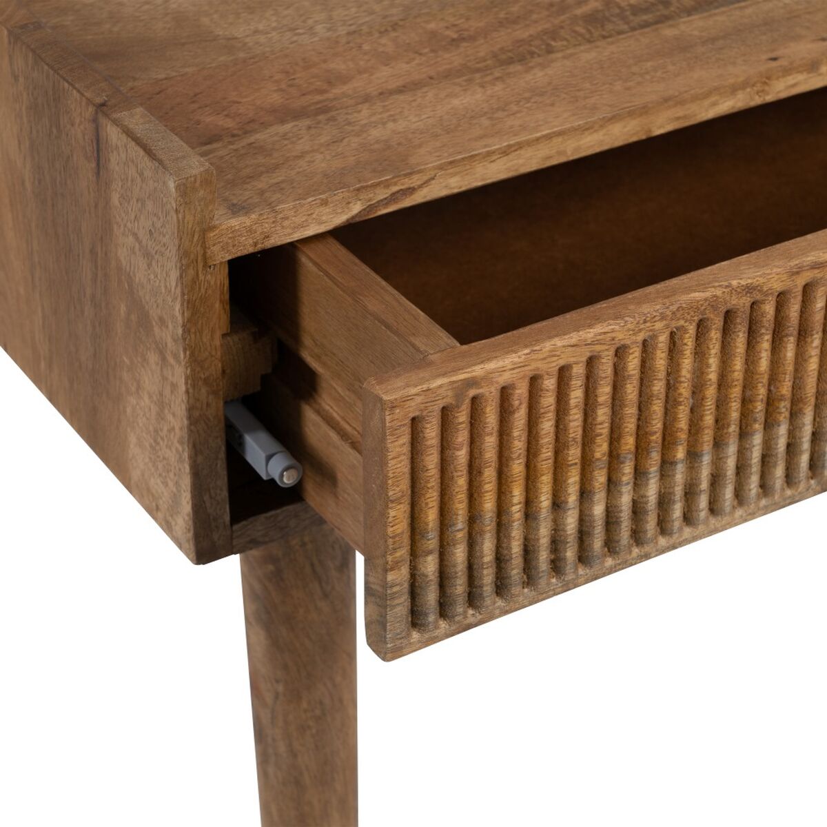 Skrivbord APRICOT Naturell Mangoträ 110 x 50 x 76 cm - 5