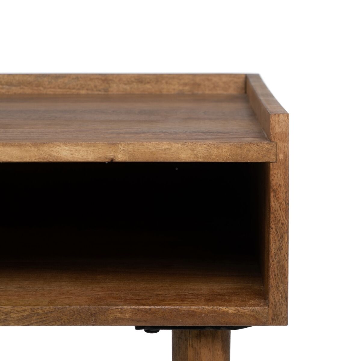 Skrivbord APRICOT Naturell Mangoträ 110 x 50 x 76 cm - 7