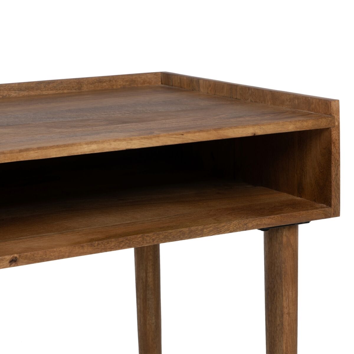 Skrivbord APRICOT Naturell Mangoträ 110 x 50 x 76 cm - 6
