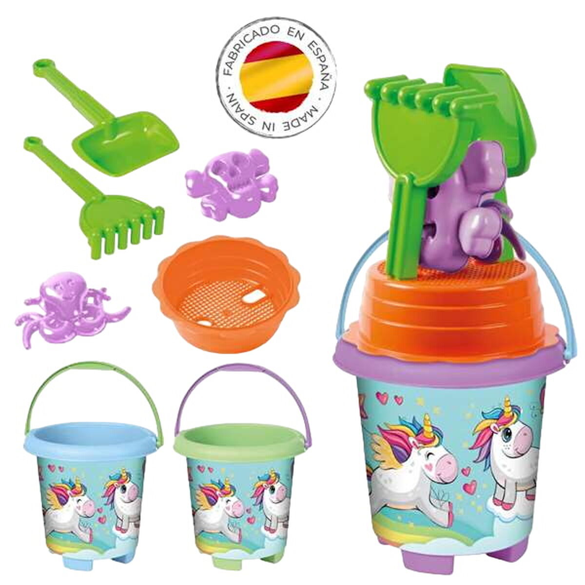 Strandleksaker set Juinsa Enhörning 20 x 41 cm - 3