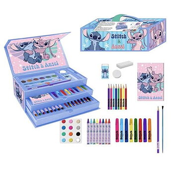 Aktivitetslåda för förgläggning Stitch Blå