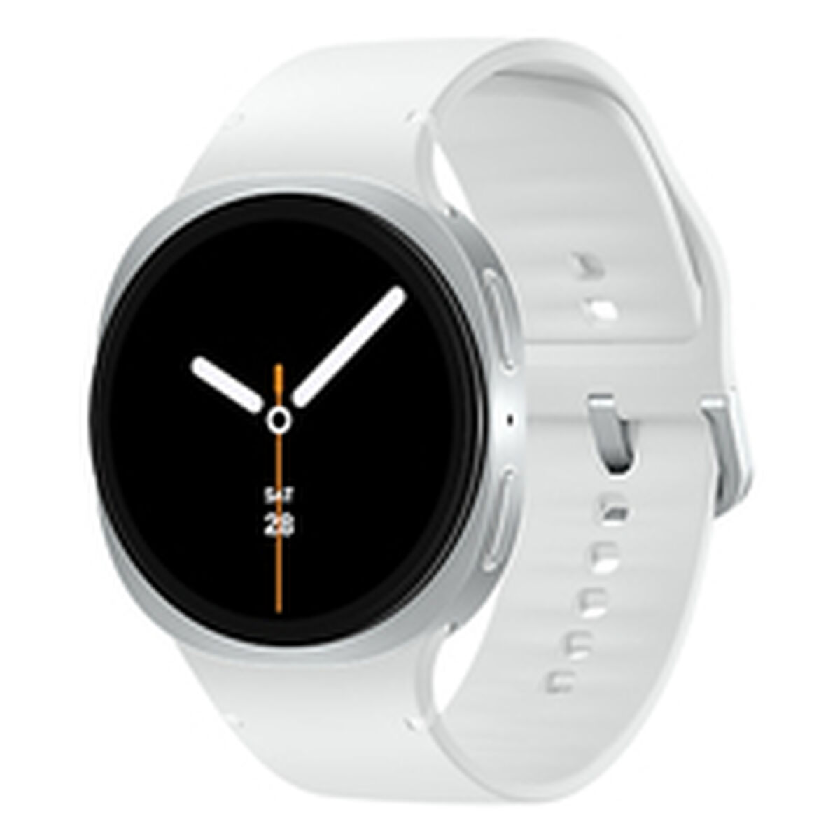 Smartklocka Samsung Galaxy Watch 8 Vit Silvrig 1.5" Ø 44 mm 44 mm