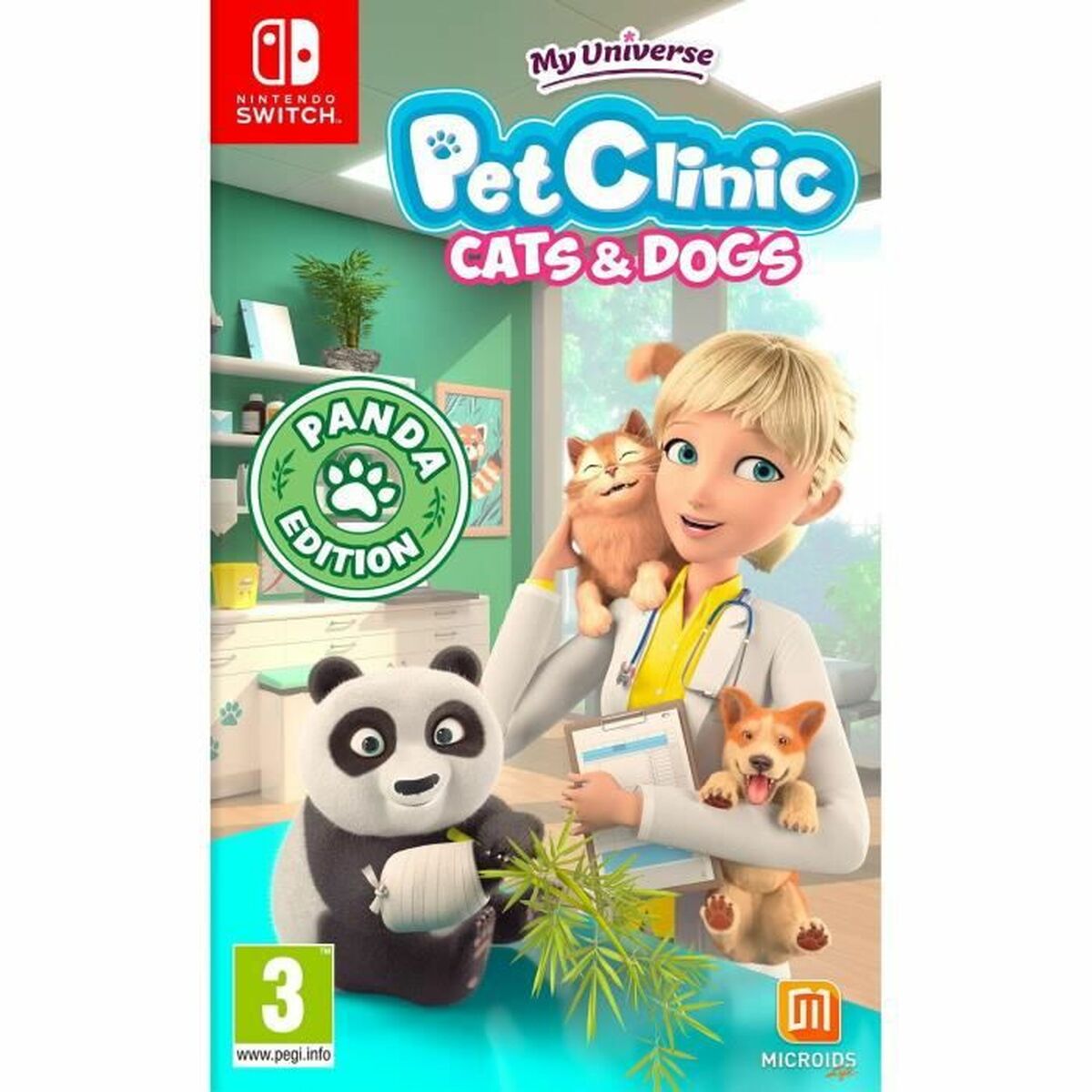 TV-spel för Switch Microids My Universe: PetClinic Cats & Dogs - Panda Edition - 9