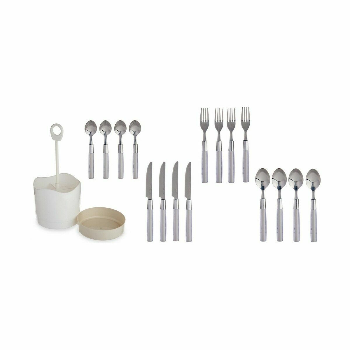 Bestickset Kinvara HQ223H10 Grå Rostfritt stål (8 antal) - 5