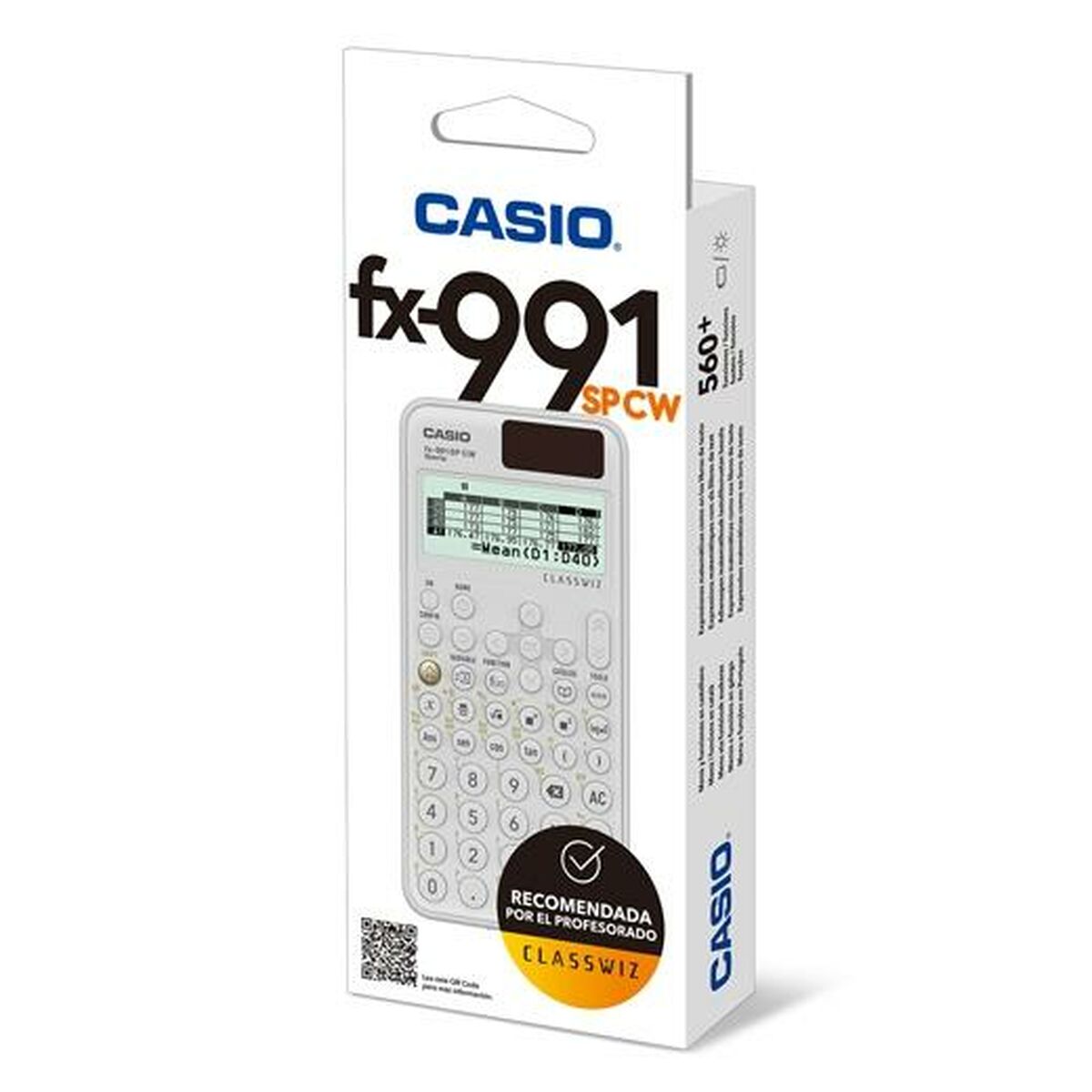 Vetenskaplig Kalkylator Casio Blå Vit