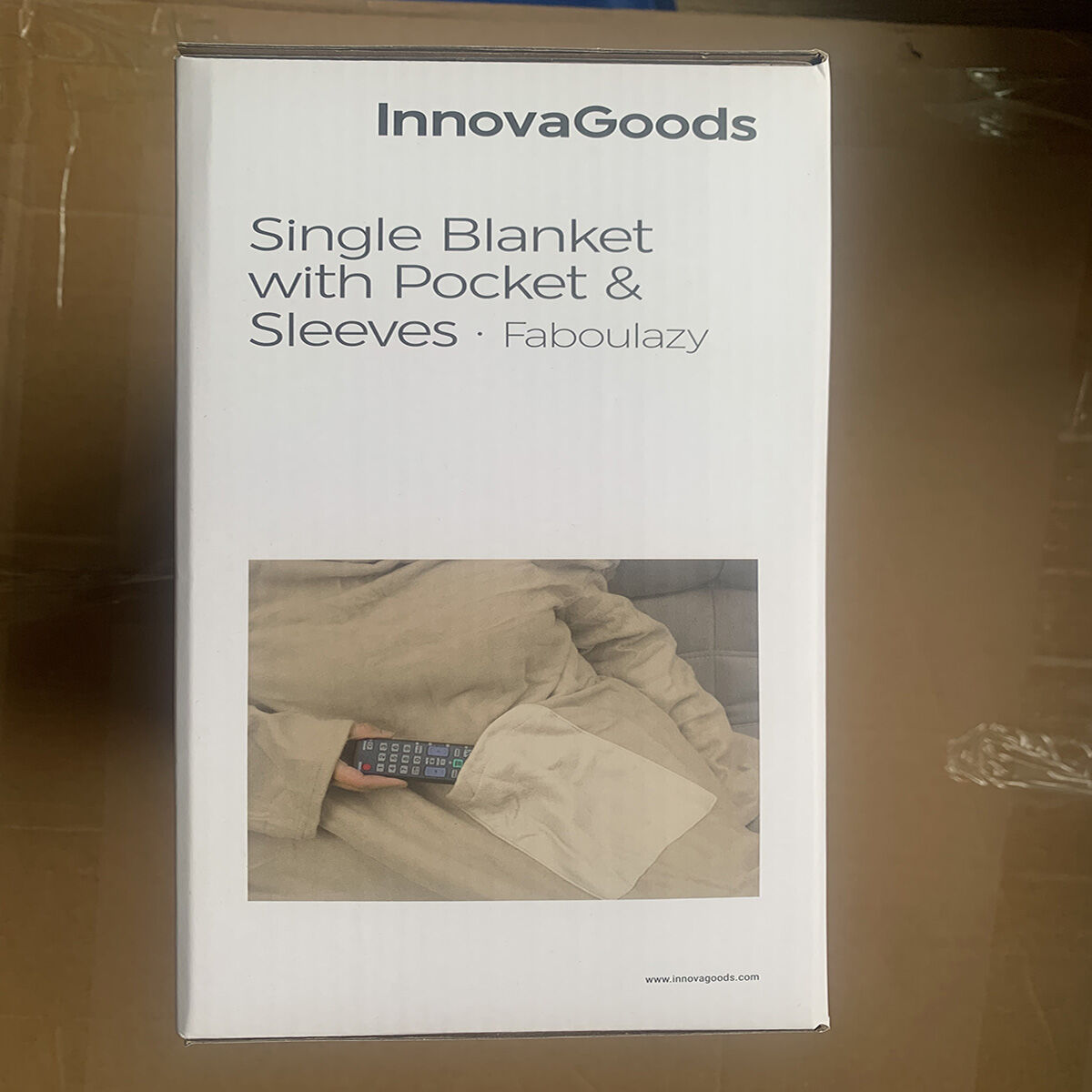 Enkel ärmfilt med mittenplacerad ficka Faboulazy InnovaGoods - 15