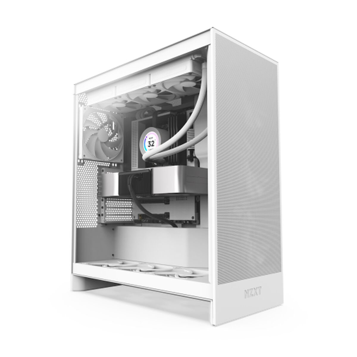 ATX Semitorn NZXT CM-H72FW-01 Vit