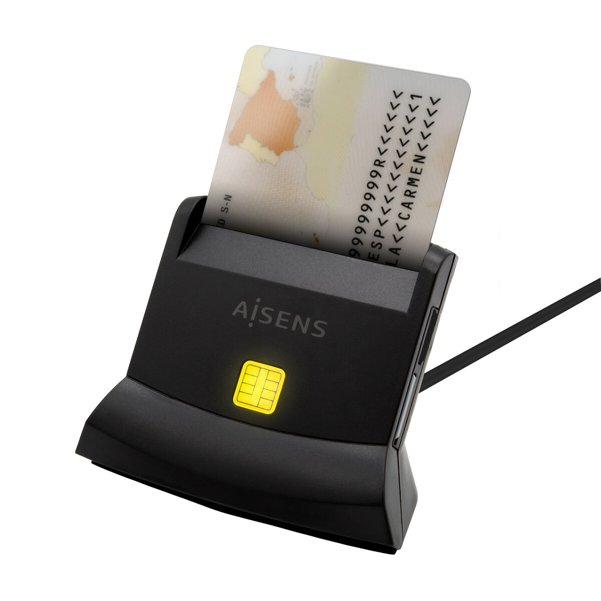 Kortläsare DNI/SIP Aisens ASCR-SN04CSD-BK Svart - 3