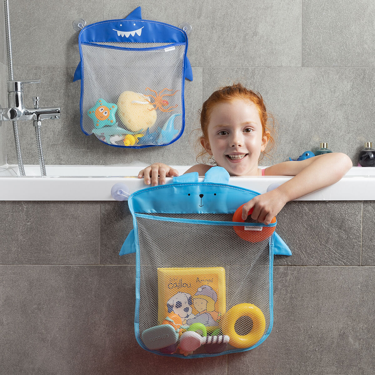 Organisatör för badleksaker Bubbath InnovaGoods 2 antal - 19