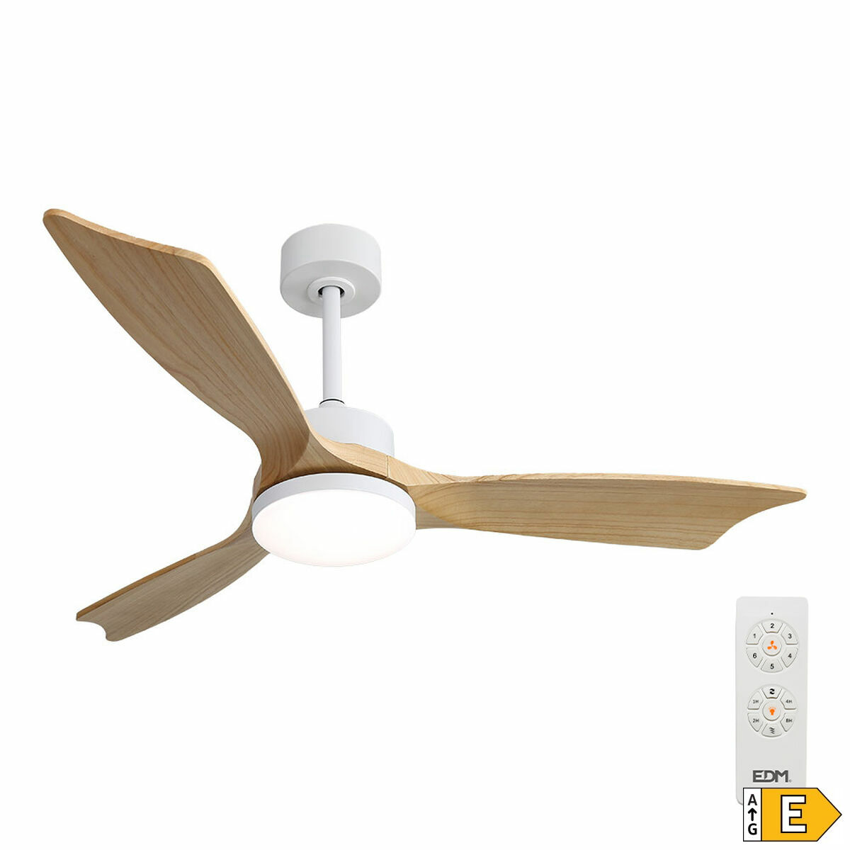 Takfläkt med belysning EDM 33819 Báltico 20 W 2190 Lm - 2