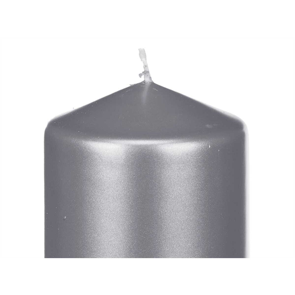 Ljus Acorde Silvrig 7 x 20 x 7 cm (12 antal) - 2