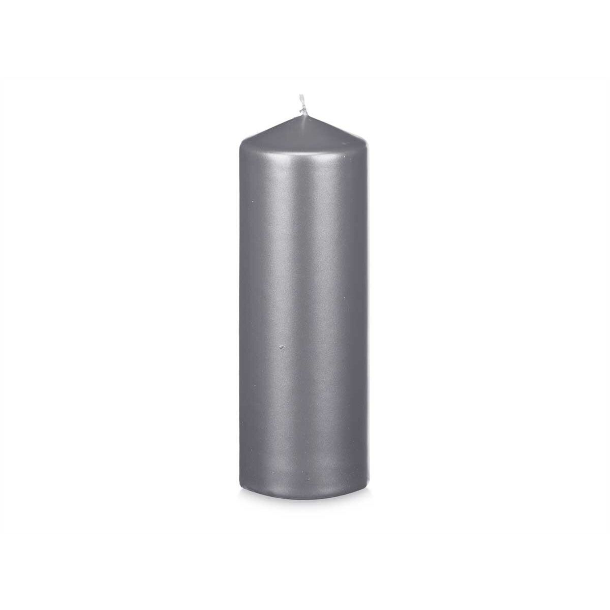 Ljus Acorde Silvrig 7 x 20 x 7 cm (12 antal) - 3