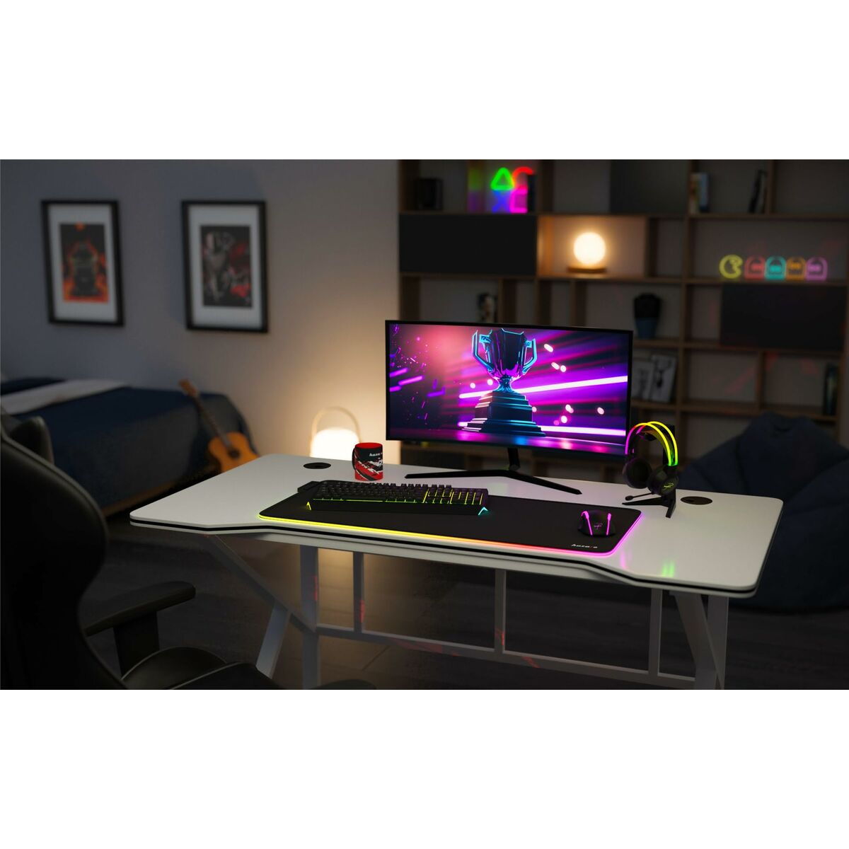 Skrivbord Huzaro HZ-Hero 1.6 White Vit - 2