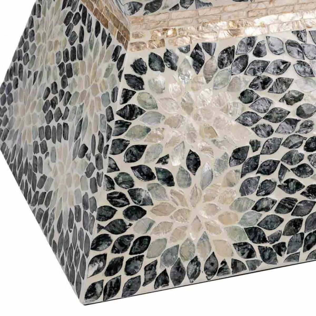 Sittpall Alexandra House Living Blå Trä MDF 45 x 48 x 46 cm - 7