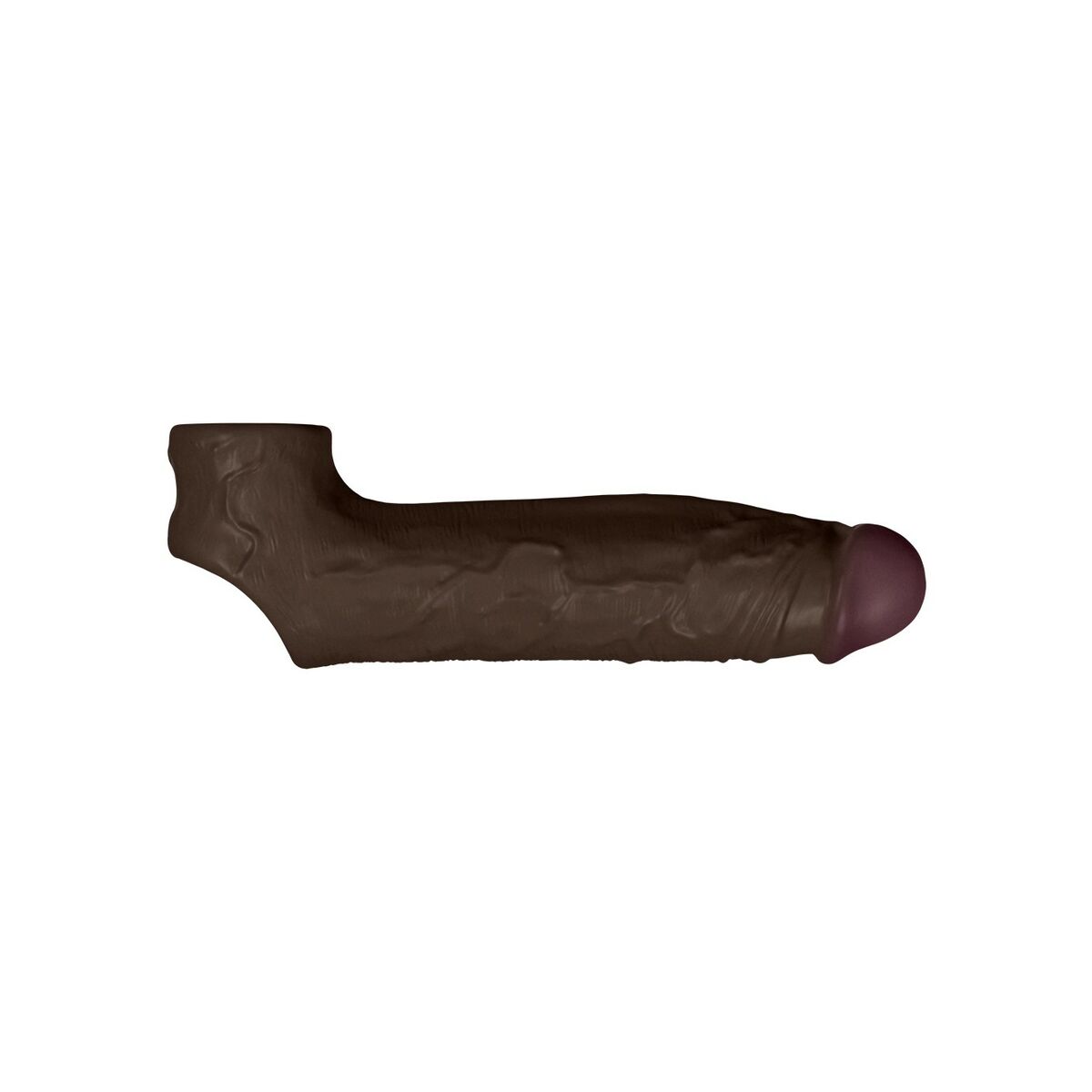 Realistisk dildo Shaft 6.9 - MAHOGANY - 5