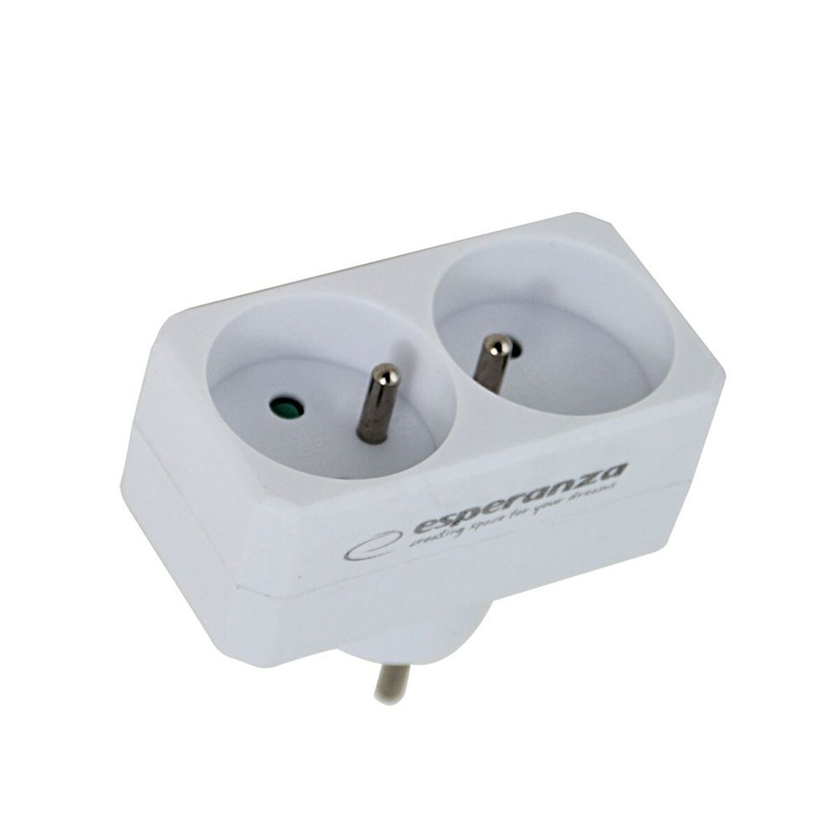 Plugg adapter Esperanza ELK305W 2 Plug - 2