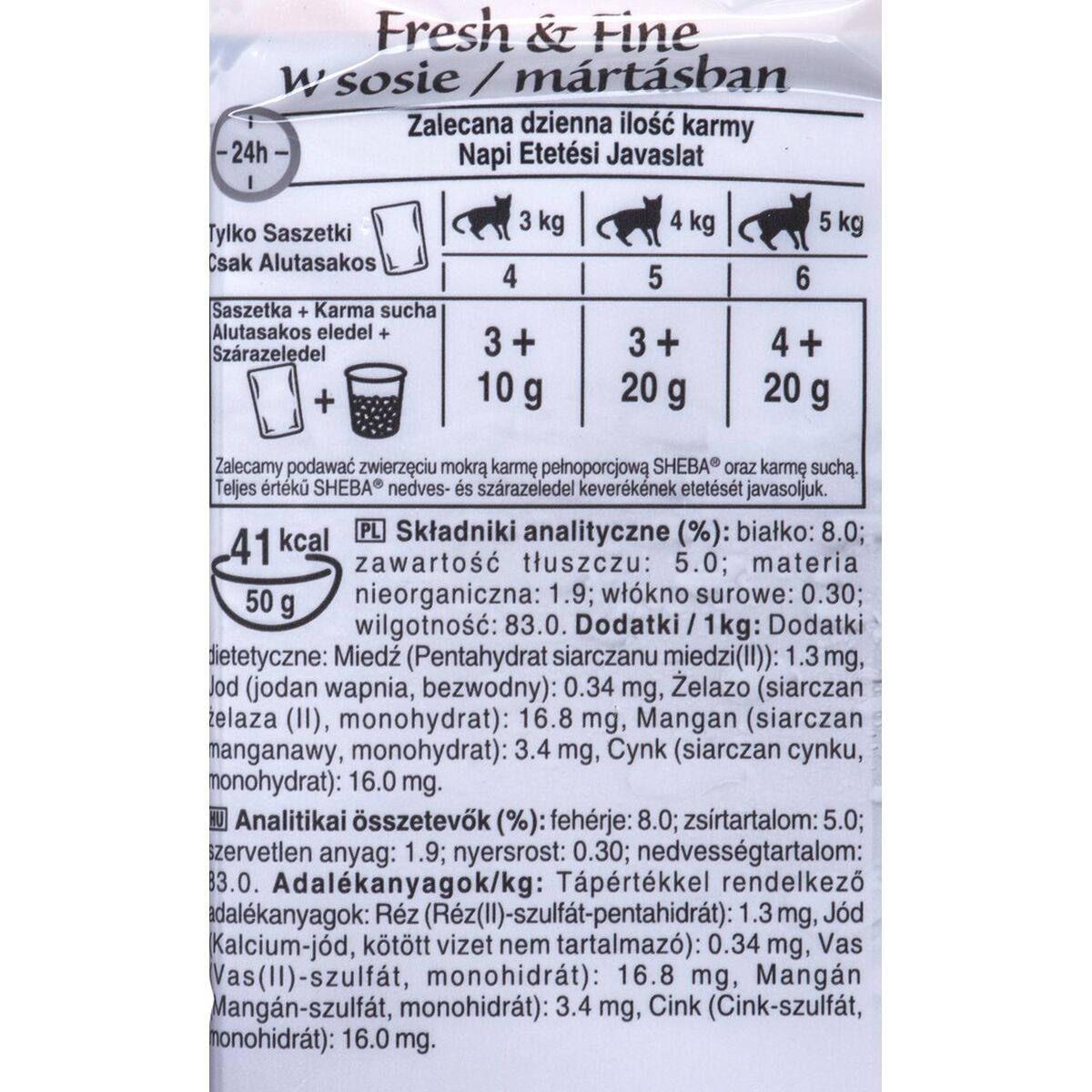 Kattmat Sheba Tonfisk Torsk 300 g - 2