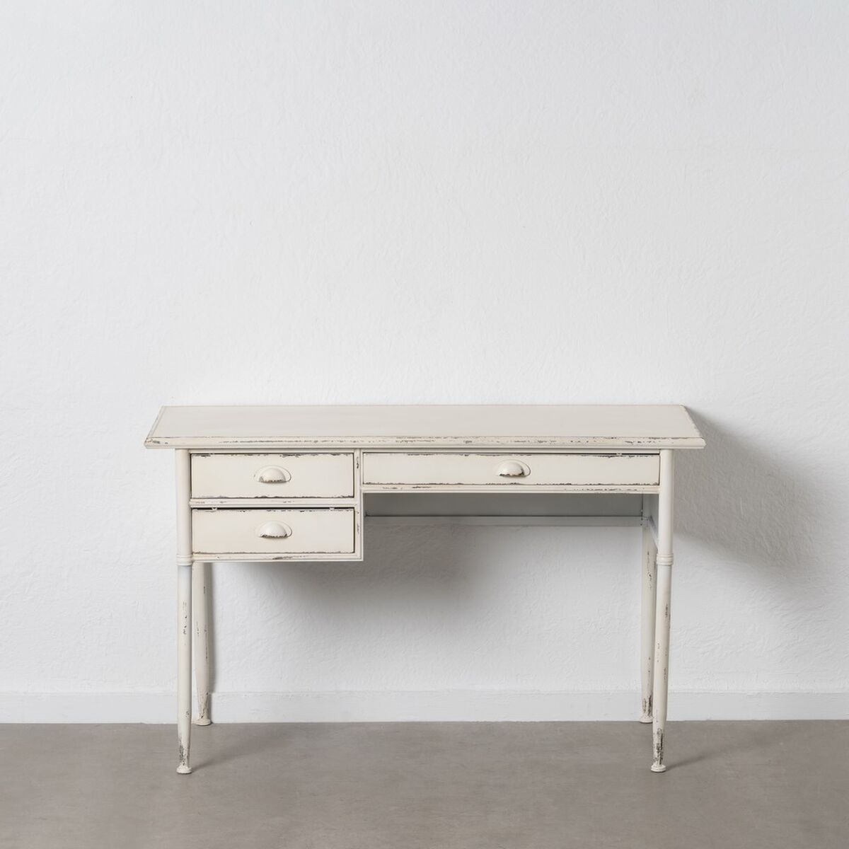 Skrivbord Kräm Järn 122 x 55 x 75 cm - 2