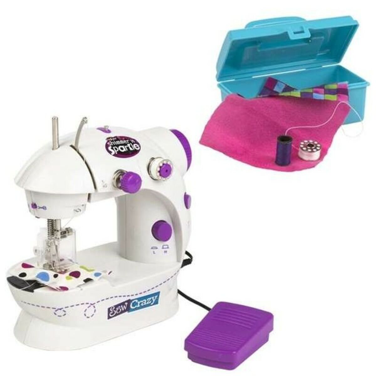 Symaskin för leksaker Shimmer N Sparkle Colorbaby 44080 - 3