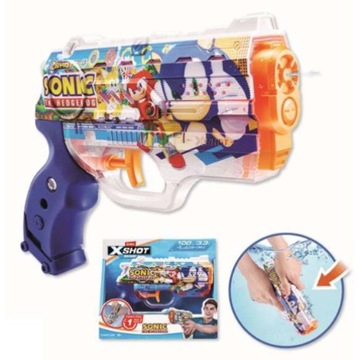 Vattenpistol Zuru  X-Shot Nano Skins Sonic