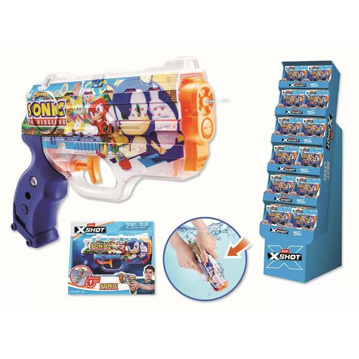 Vattenpistol Zuru  X-Shot Nano Skins Sonic - 2