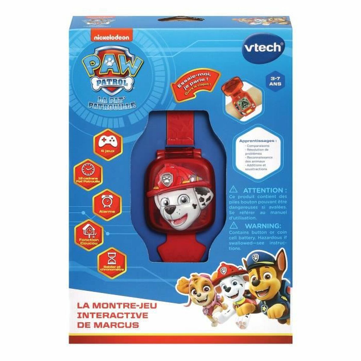 Barnklocka Vtech The Paw Patrol (1 antal) - 2
