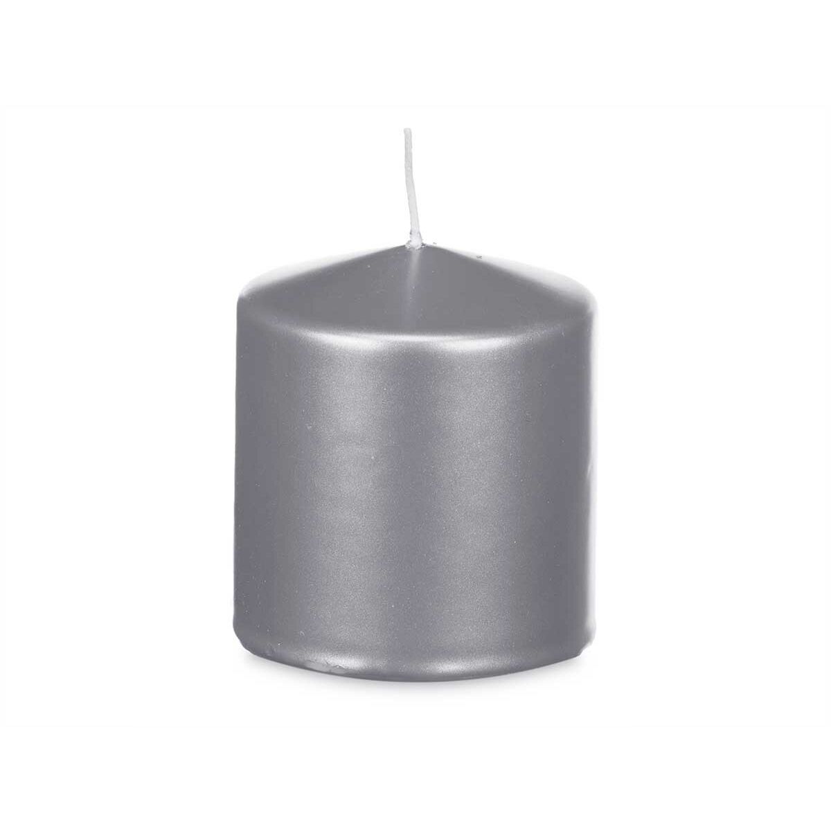 Ljus Acorde Silvrig 9 x 10 x 9 cm (12 antal) - 3