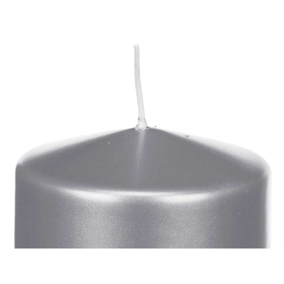 Ljus Acorde Silvrig 9 x 10 x 9 cm (12 antal) - 2