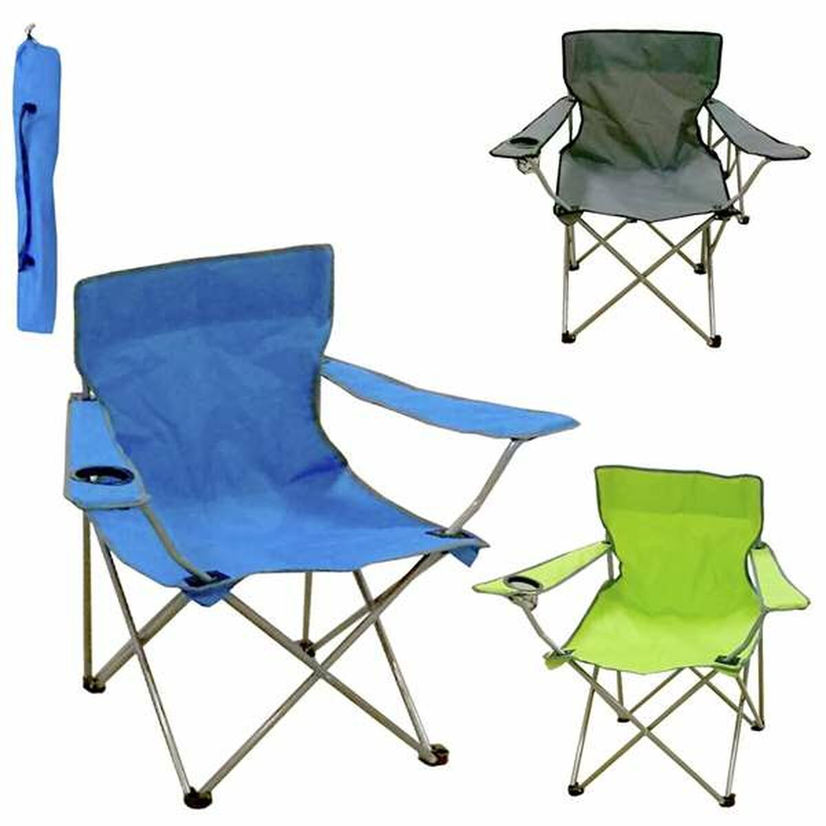 Strandstol Juinsa Hopfällbar 50 x 50 x 80 cm - 3